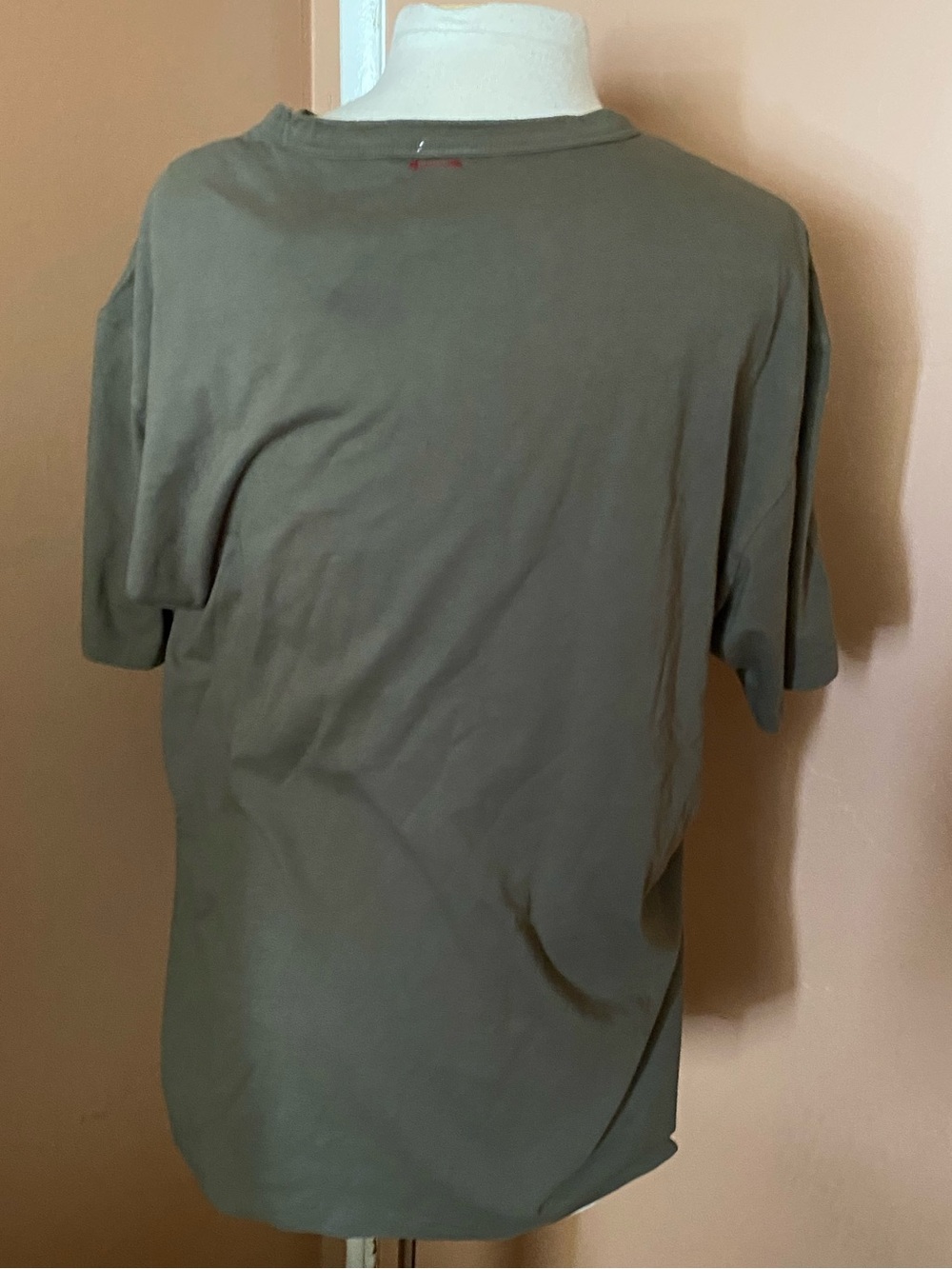 Champion Todd Snyder T-Shirt Mens Olive Green Military Cotton 2XL - Picture 3 of 5